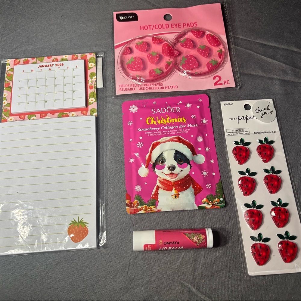 5 pc New Strawberry Bundle NWT